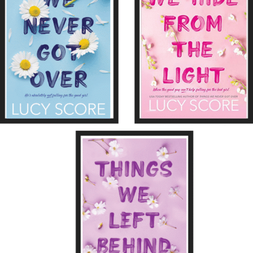 Knockemout Series by Lucy Score :- ( Things We Never Got Over + Things We Hide from the Light + Things We Left Behind )