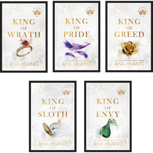 Kings Of Sin Series by Ana Huang :- ( King of wrath + King of pride + King of greed + King of sloth + King of Envy )